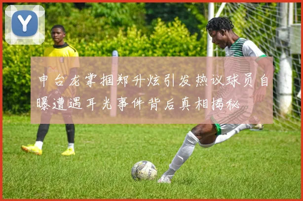 申台龙掌掴郑升炫引发热议球员自曝遭遇耳光事件背后真相揭秘